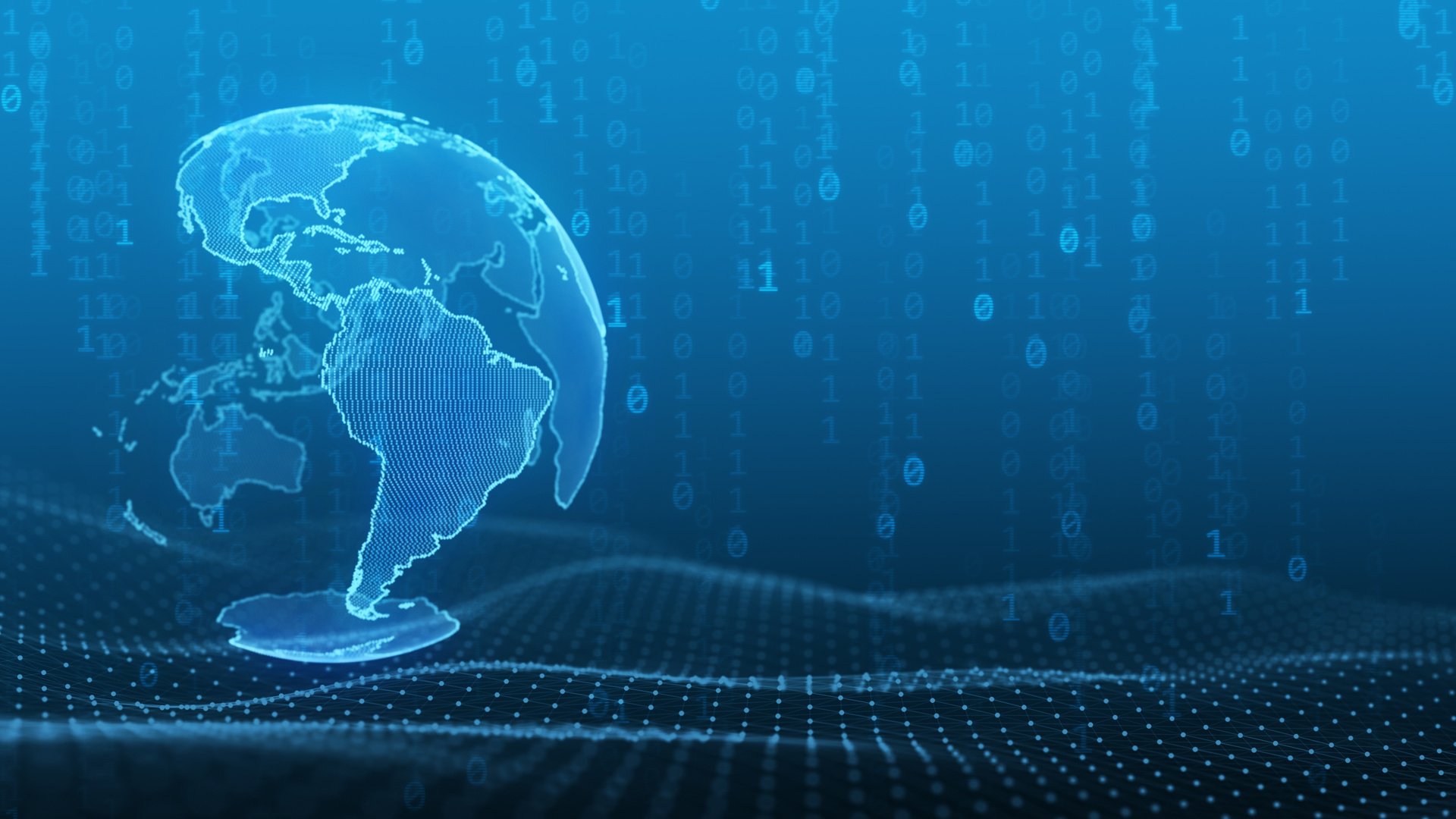 Abstract globe background